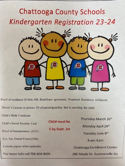  Kindergarten Registration 23-24